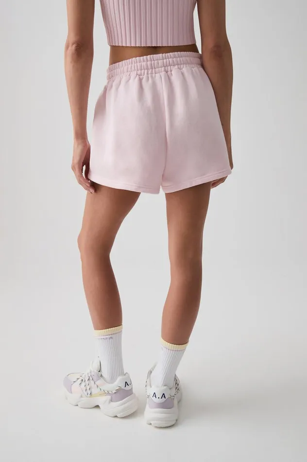 Logo Sweat Shorts 603 Pulse Pink Women Aje Shorts Logo Sweat Shorts 603 Pulse Pink Women Aje Shorts