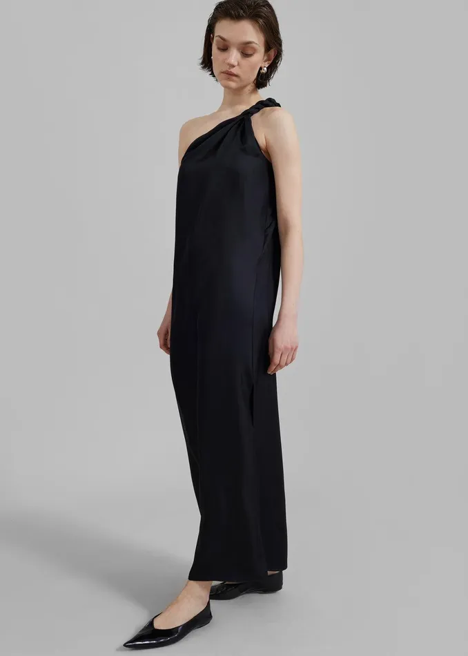 Loulou Studio Adela Dress 8211 Black Women The Frankie Shop Clothing