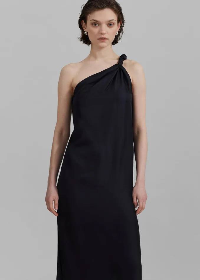 Loulou Studio Adela Dress 8211 Black Women The Frankie Shop Clothing