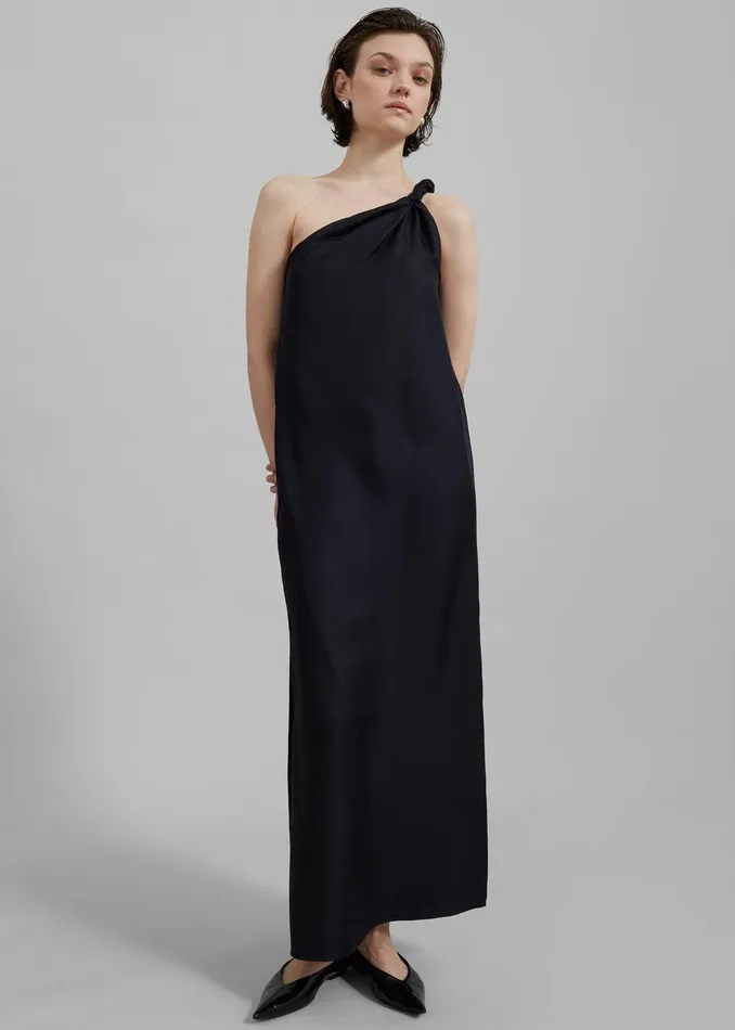 Loulou Studio Adela Dress 8211 Black Women The Frankie Shop Clothing