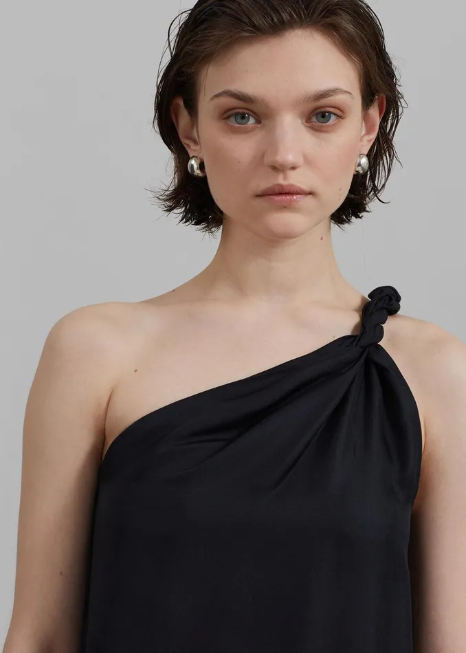Loulou Studio Adela Dress 8211 Black Women The Frankie Shop Clothing