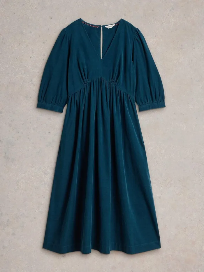 Lucy Cord Dress Dk Teal Women White Stuff Dresses Lucy Cord Dress Dk Teal Women White Stuff Dresses