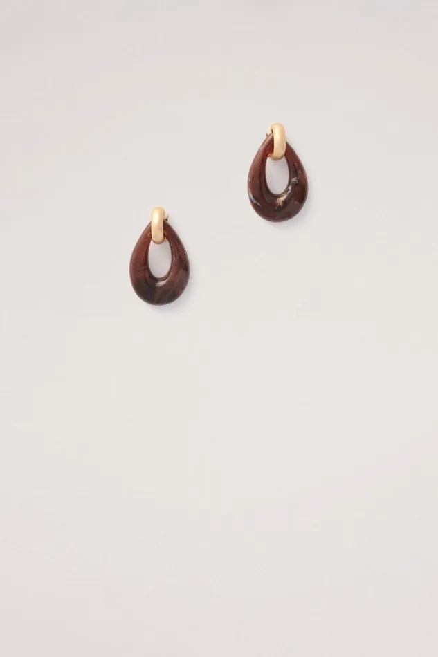 Luisa Spagnoli Bijoux Women Nuvolix Teardrop Earrings