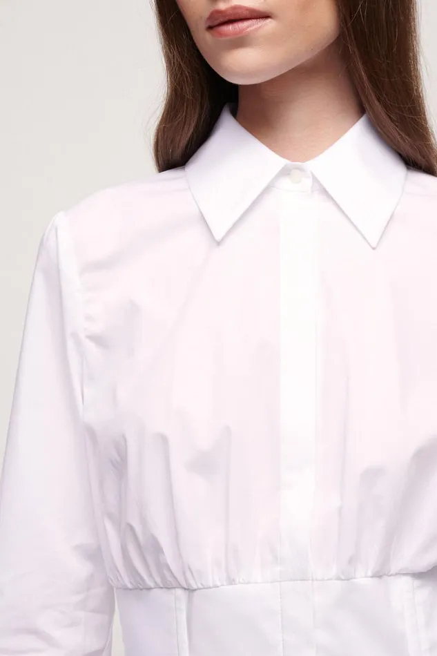 Luisa Spagnoli Blouses And Shirts Women Lecco Cotton Blouse White Luisa Spagnoli Blouses And Shirts Women Lecco Cotton Blouse White