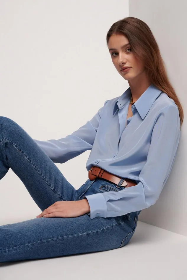 Luisa Spagnoli Blouses And Shirts Women Limonaia Silk Shirt