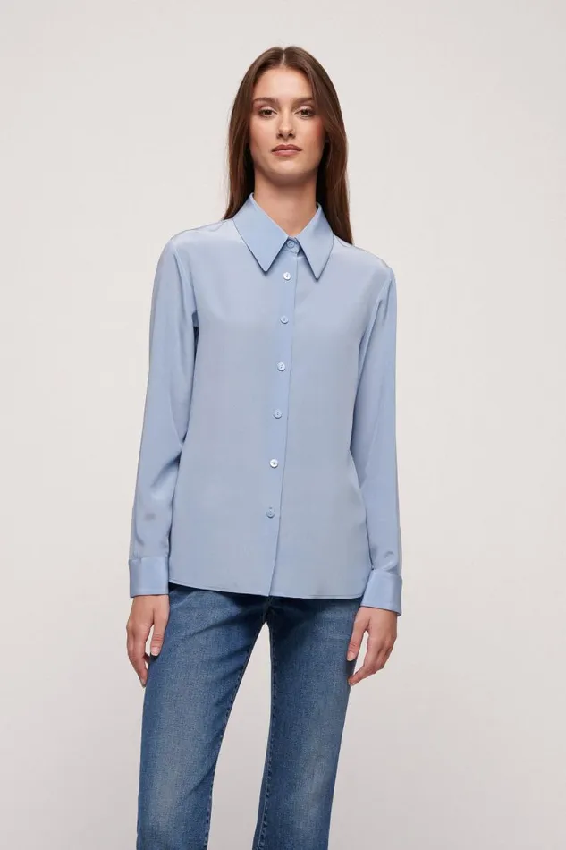 Luisa Spagnoli Blouses And Shirts Women Limonaia Silk Shirt Luisa Spagnoli Blouses And Shirts Women Limonaia Silk Shirt