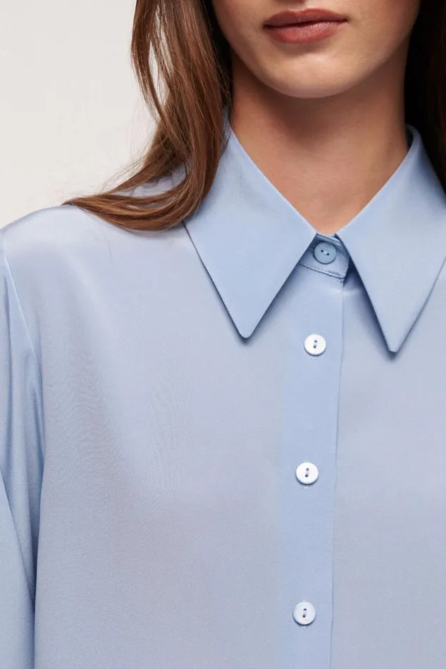 Luisa Spagnoli Blouses And Shirts Women Limonaia Silk Shirt Luisa Spagnoli Blouses And Shirts Women Limonaia Silk Shirt