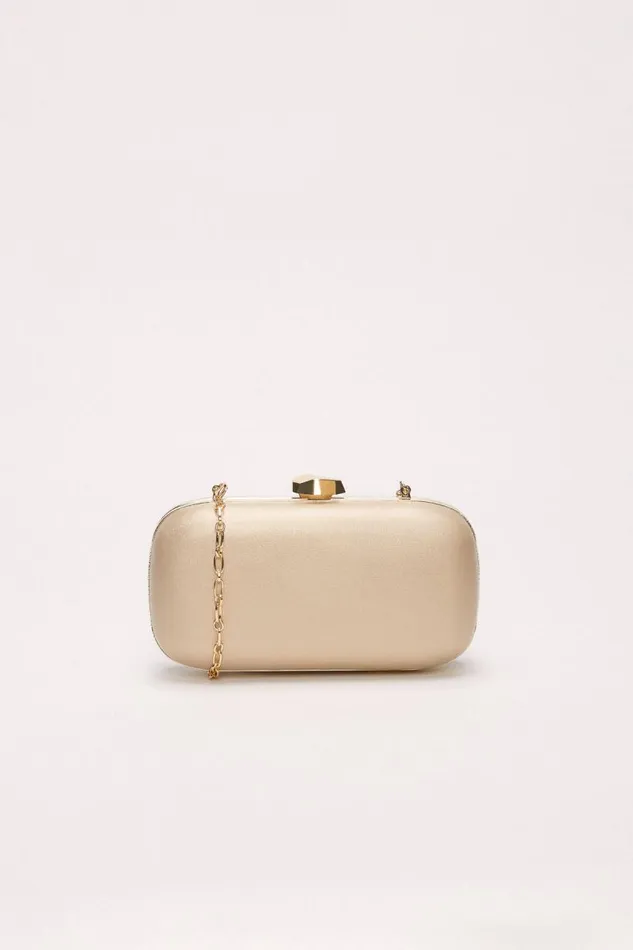 Luisa Spagnoli Clutch And Pochette Women Identica Clutch Bag Light Gold