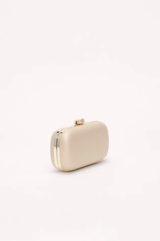 Luisa Spagnoli Clutch And Pochette Women Identica Clutch Bag Light Gold Luisa Spagnoli Clutch And Pochette Women Identica Clutch Bag Light Gold