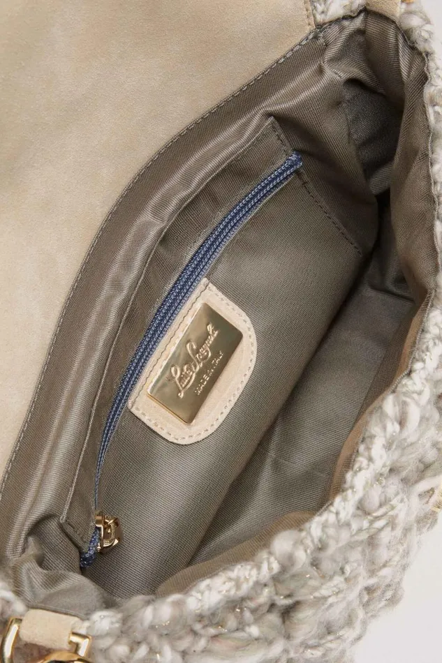 Luisa Spagnoli Clutch And Pochette Women Istrice CrossBody Bag Beigegold Luisa Spagnoli Clutch And Pochette Women Istrice CrossBody Bag Beigegold