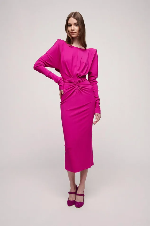Luisa Spagnoli Fashion Show Women Garofano Long Dress 8211 Fashion Show Luisa Spagnoli Fashion Show Women Garofano Long Dress 8211 Fashion Show