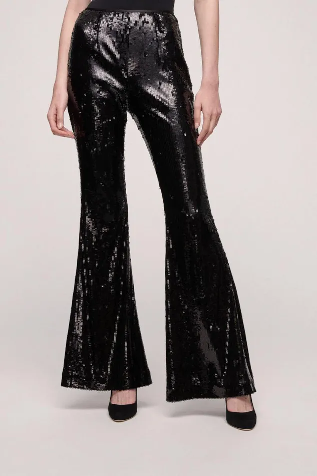 Luisa Spagnoli Fashion Show Women Occorrente Elegant Trousers 8211 Fashion Show Black