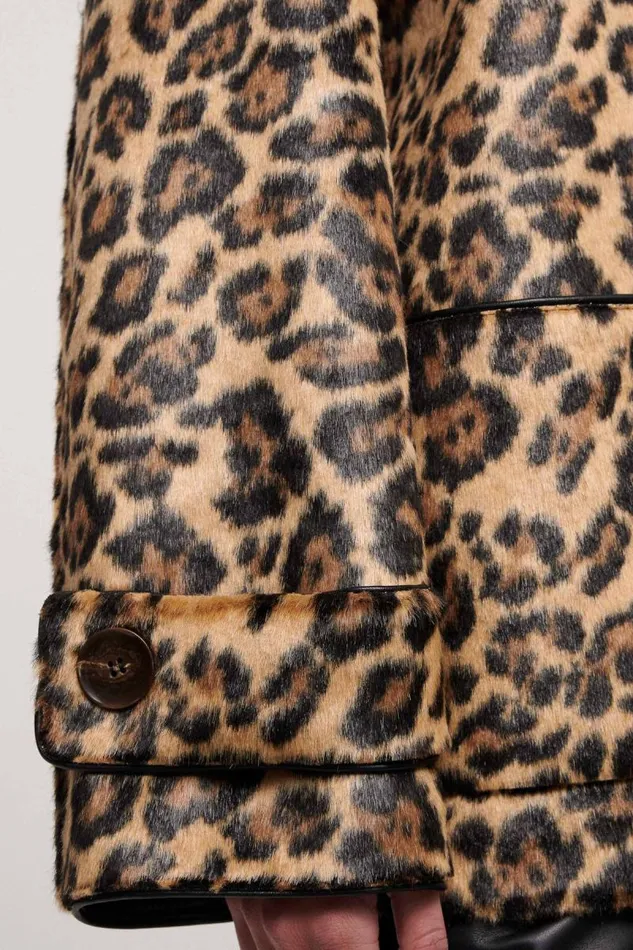 Luisa Spagnoli Fashion Show Women Solestizio Faux Fur Caban Coat 8211 Fashion Show Luisa Spagnoli Fashion Show Women Solestizio Faux Fur Caban Coat 8211 Fashion Show