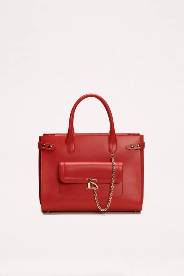 Luisa Spagnoli Handbags Women Imaxiluisa Shopper Redlight Gold