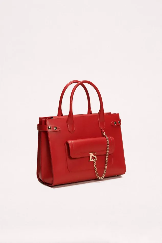 Luisa Spagnoli Handbags Women Imaxiluisa Shopper Redlight Gold Luisa Spagnoli Handbags Women Imaxiluisa Shopper Redlight Gold