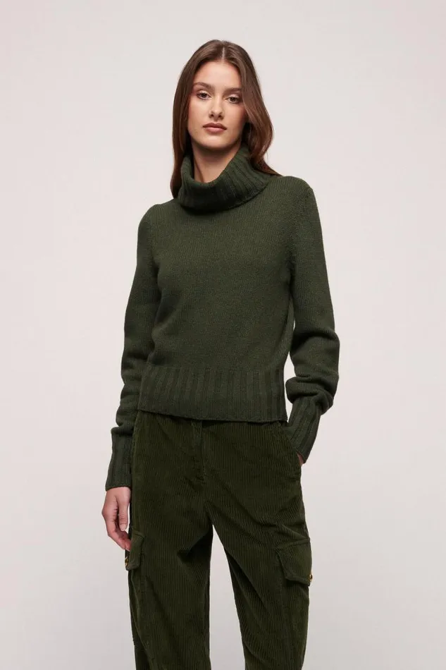 Luisa Spagnoli Knitwear Women Commesso HighNecked Sweater Luisa Spagnoli Knitwear Women Commesso HighNecked Sweater