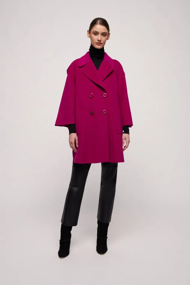 Luisa Spagnoli Outerwear Women Samos Wool Coat Luisa Spagnoli Outerwear Women Samos Wool Coat