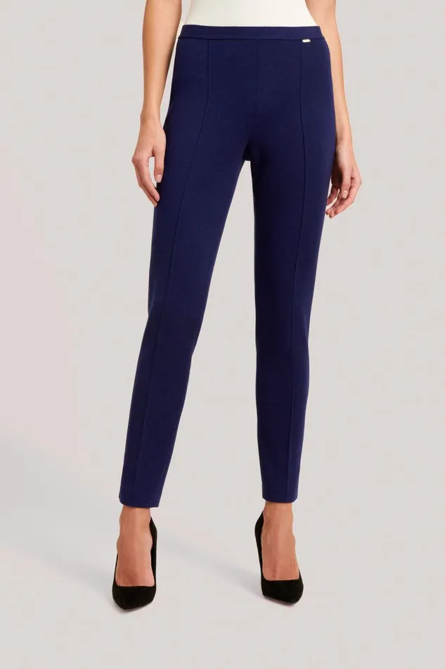 Luisa Spagnoli Pants Women Minuendo Wool Pants Ink Blue