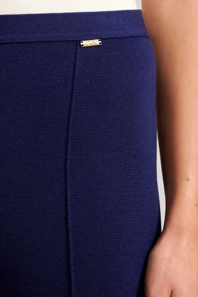Luisa Spagnoli Pants Women Minuendo Wool Pants Ink Blue Luisa Spagnoli Pants Women Minuendo Wool Pants Ink Blue