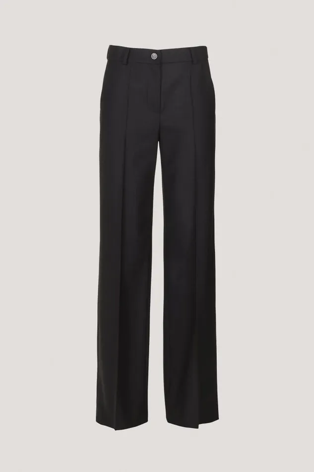 Luisa Spagnoli Pants Women Occulto Elegant Trousers Black Luisa Spagnoli Pants Women Occulto Elegant Trousers Black