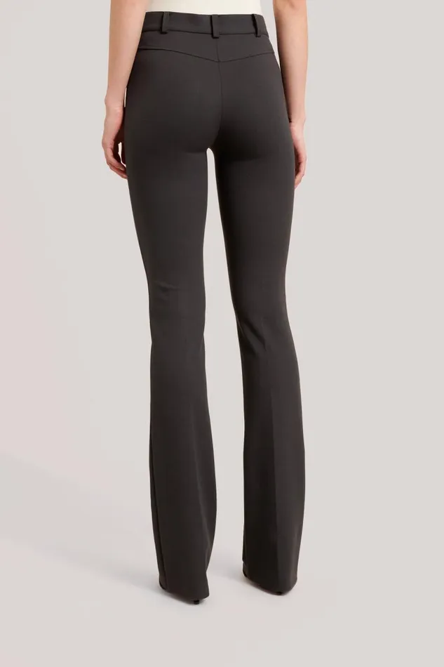Luisa Spagnoli Pants Women Onnis Stretch Interlock Trousers Grey Melange Luisa Spagnoli Pants Women Onnis Stretch Interlock Trousers Grey Melange