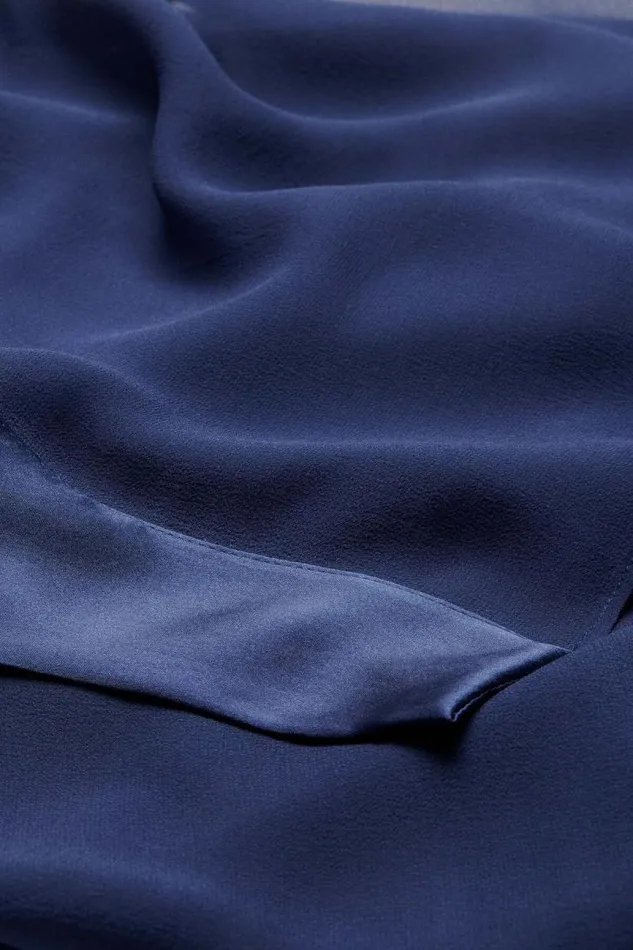 Luisa Spagnoli Scarves And Foulards Women Riflettere Georgette Scarf Blue Luisa Spagnoli Scarves And Foulards Women Riflettere Georgette Scarf Blue