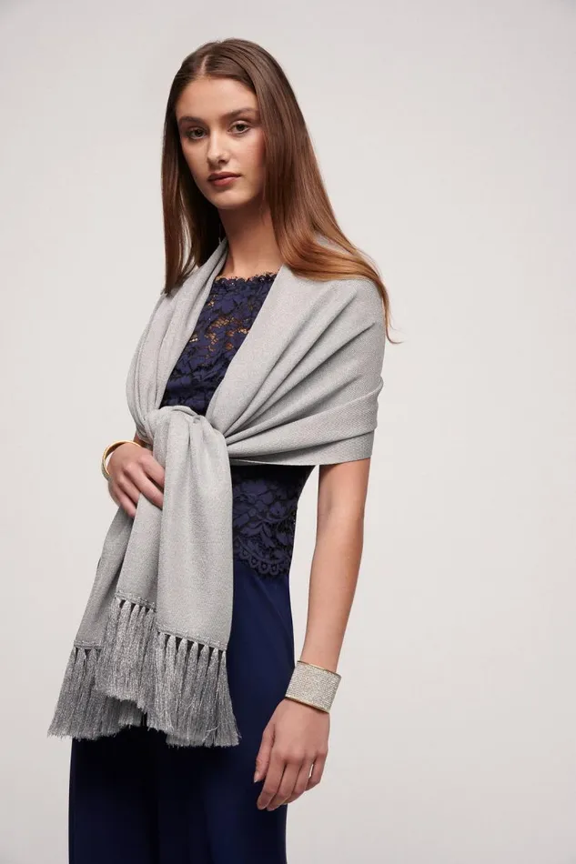 Luisa Spagnoli Scarves And Foulards Women Zoom Lurex Stole Grey Melange