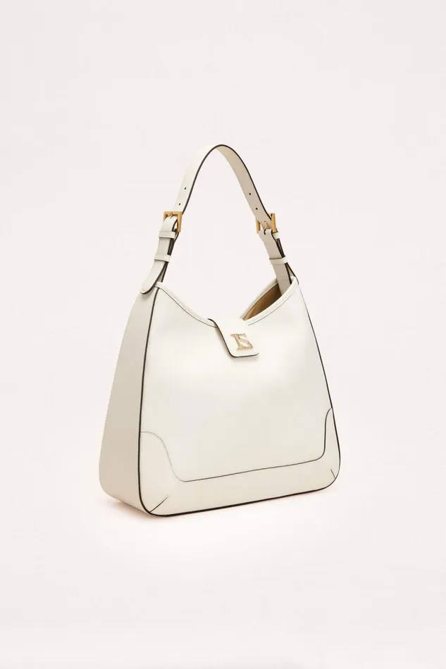 Luisa Spagnoli Shoulder Bags Women Icapri Shoulder Bag Creamgold Luisa Spagnoli Shoulder Bags Women Icapri Shoulder Bag Creamgold