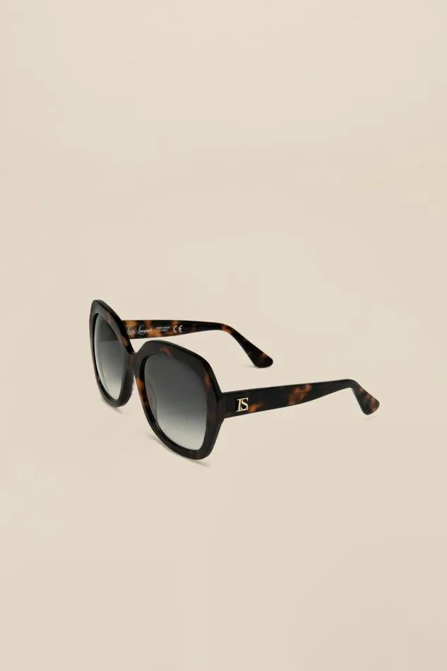 Luisa Spagnoli Sunglasses Women Xsofia Face Hugging Sunglasses Brown Luisa Spagnoli Sunglasses Women Xsofia Face Hugging Sunglasses Brown