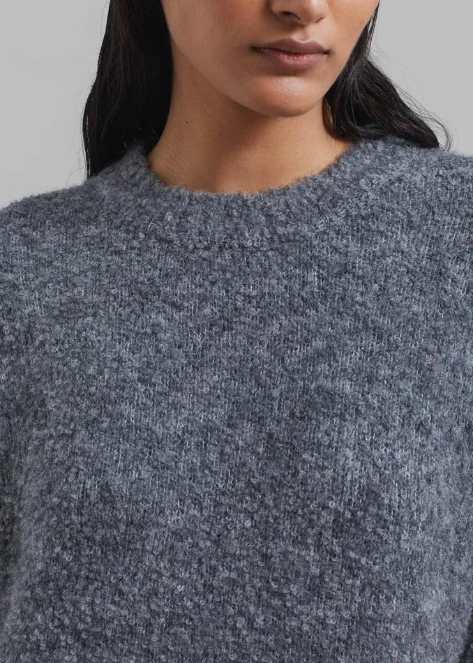 Luz Knit Dress 8211 Grey Women The Frankie Shop Clothing
