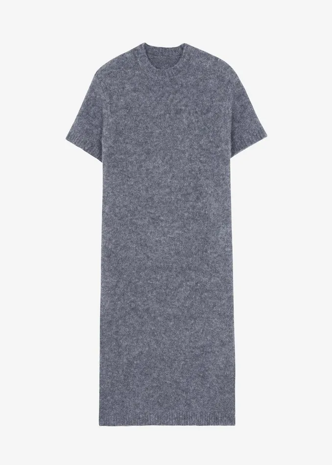 Luz Knit Dress 8211 Grey Women The Frankie Shop Clothing