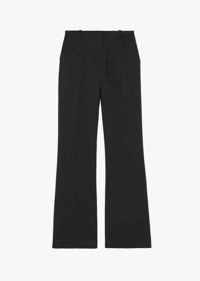 Lyra Flared Pants 8211 Black Women The Frankie Shop Clothing