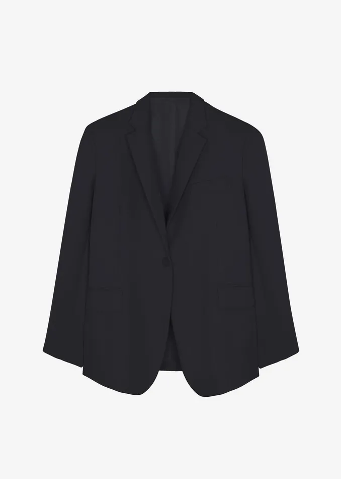 Lyra Oversized Blazer 8211 Black Women The Frankie Shop Clothing