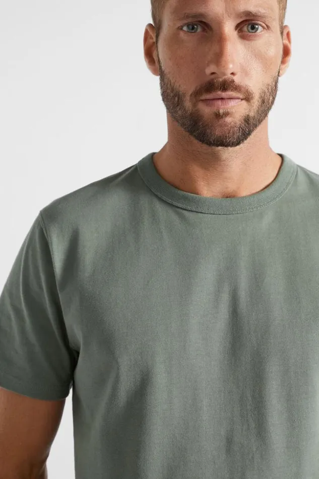 Man Crew Tee Light Khaki Seed Heritage TShirts and Sweaters