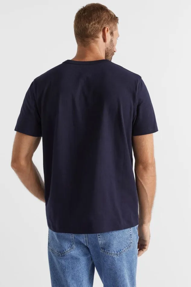Man Crew Tee Midnight Blue Seed Heritage TShirts and Sweaters