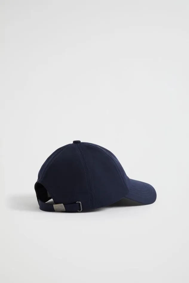 Man Heritage Logo Cap Midnight Blue Seed Heritage Caps