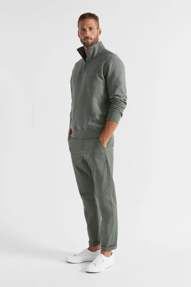 Man Tapered Chino Light Khaki Seed Heritage Pants