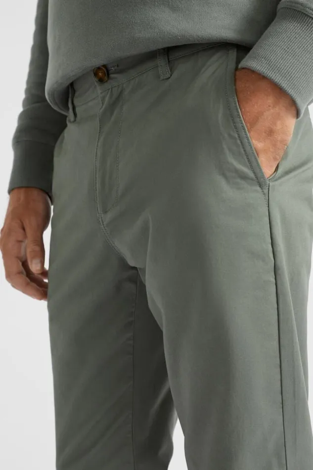 Man Tapered Chino Light Khaki Seed Heritage Pants