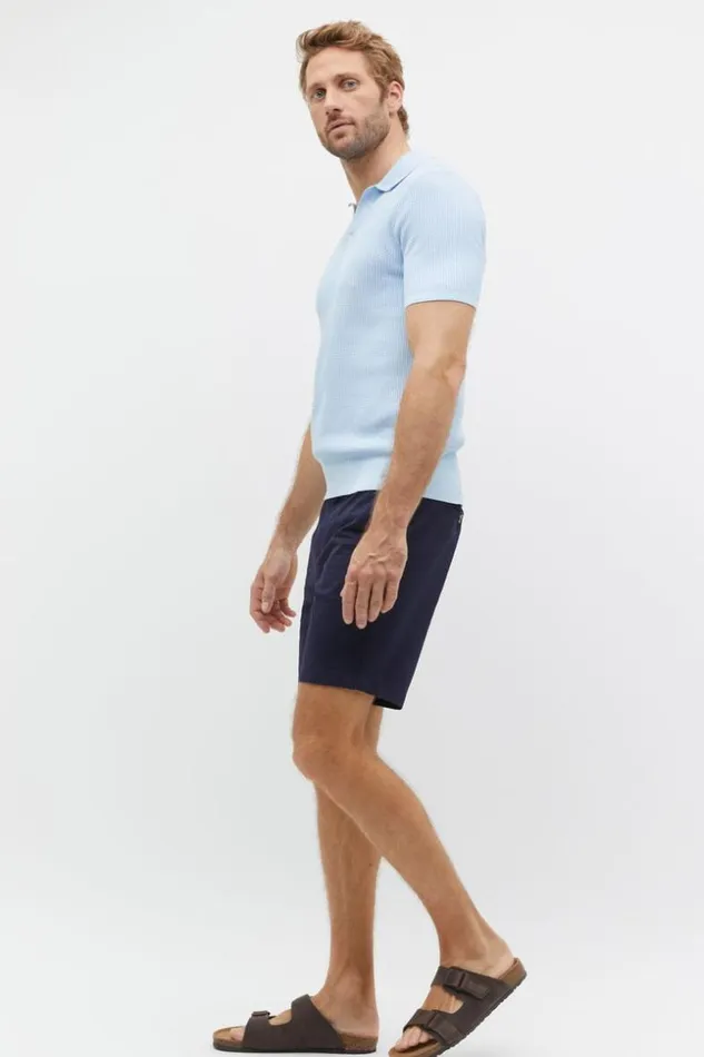 Man Trophy Polo Clear Blue Seed Heritage TShirts and Sweaters