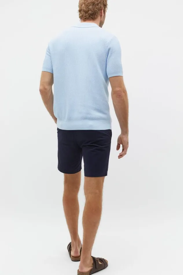 Man Trophy Polo Clear Blue Seed Heritage TShirts and Sweaters