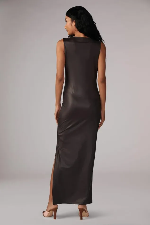 Marasca Graphic Maxi Dress Black Black Women Fiorucci Marasca Graphic Maxi Dress Black Black Women Fiorucci