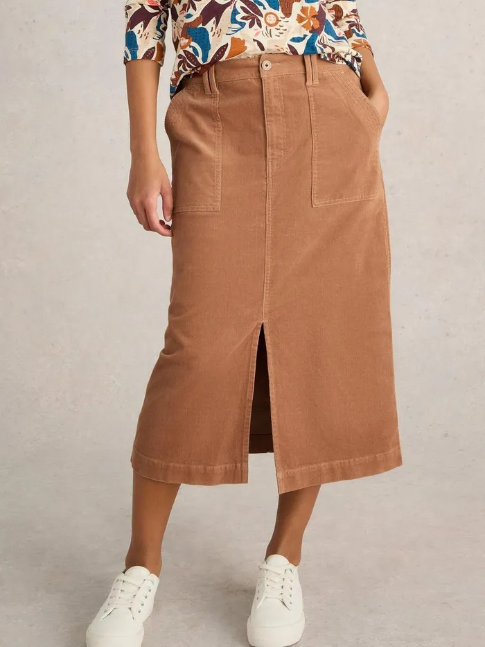Maren Organic Cord Skirt Light Natural Women White Stuff Skirts Maren Organic Cord Skirt Light Natural Women White Stuff Skirts