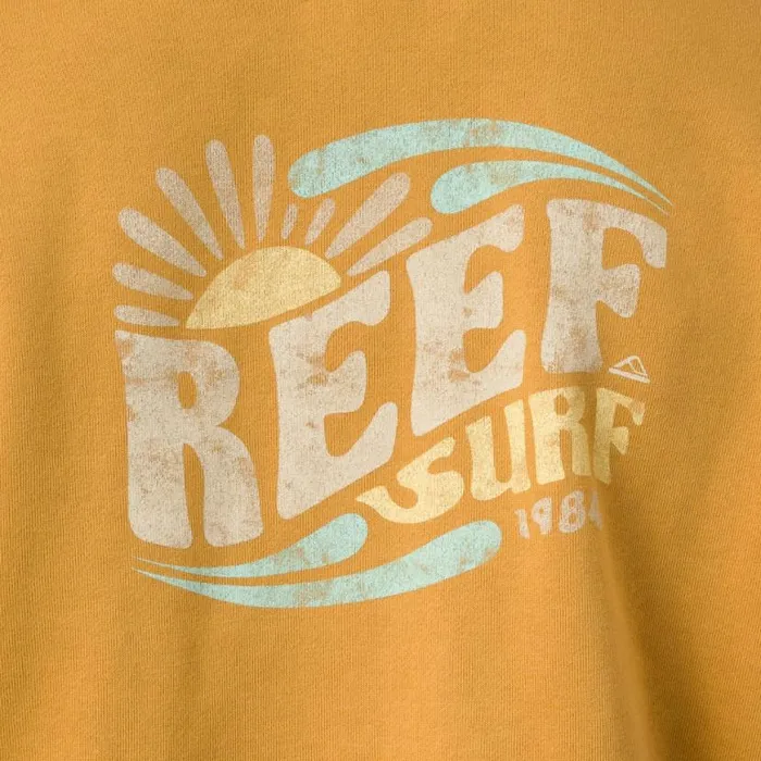 Marina Fleece Pullover Honey Mustard Women Reef Hoodies and Jackets
