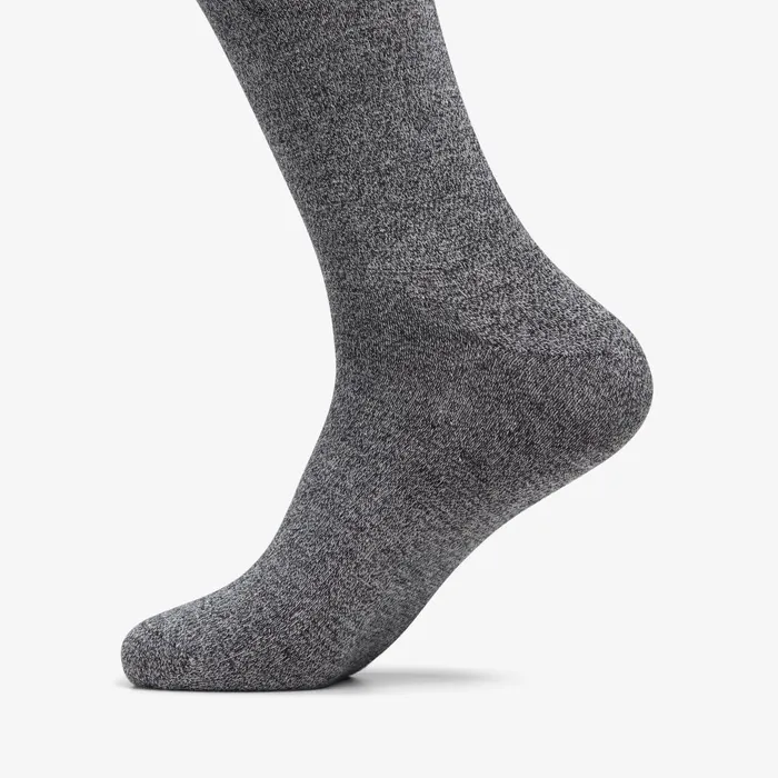 Marled Crew Sock Black Men Clarks Accessories