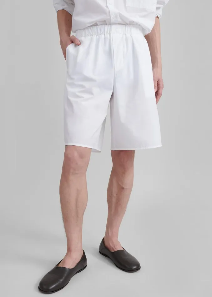 Matthias Boxer Bermuda Shorts 8211 White Men The Frankie Shop Clothing