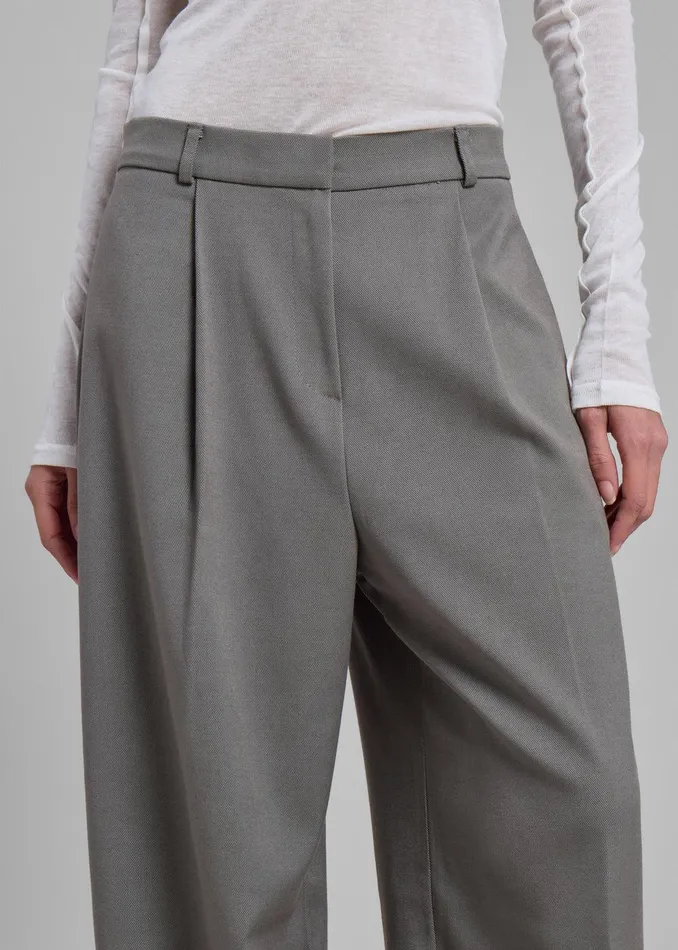 Maya Trousers 8211 Grey Women The Frankie Shop Clothing