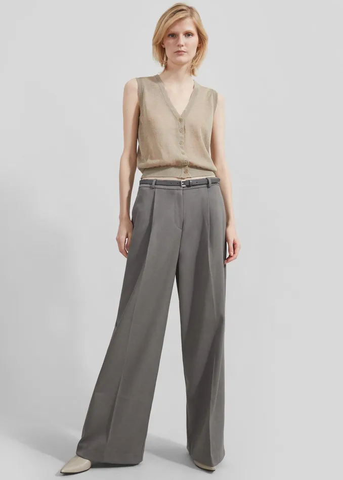 Maya Trousers 8211 Grey Women The Frankie Shop Clothing