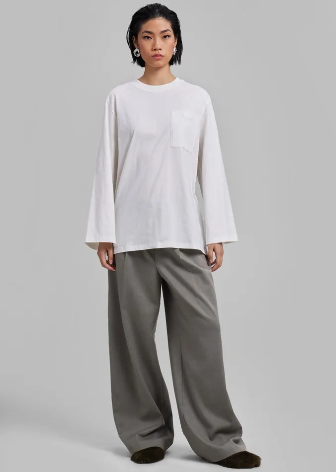 Maya Trousers 8211 Grey Women The Frankie Shop Clothing
