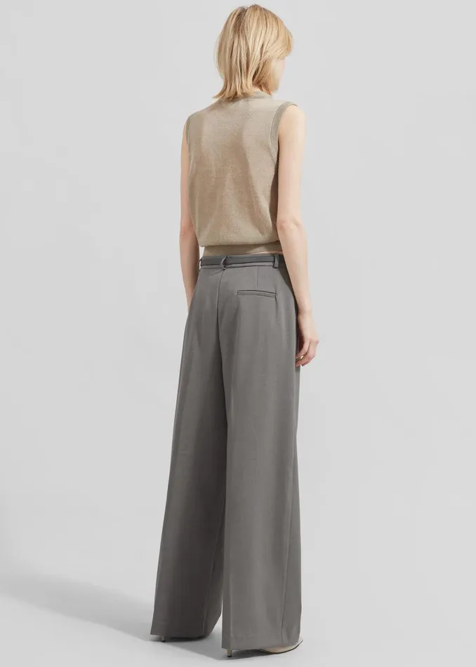 Maya Trousers 8211 Grey Women The Frankie Shop Clothing