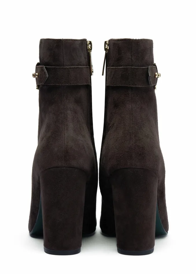 Mayfair Suede Ankle Boot Chocolate Womens Boots Holland Cooper Mayfair Suede Ankle Boot Chocolate Womens Boots Holland Cooper